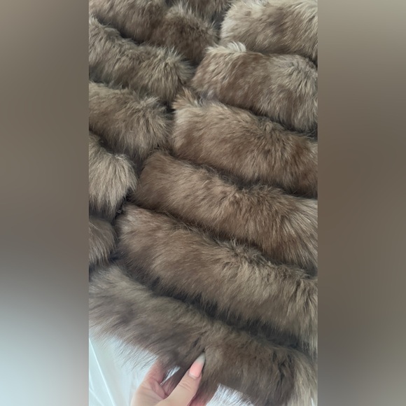 Real fox fur coat - Picture 5 of 7
